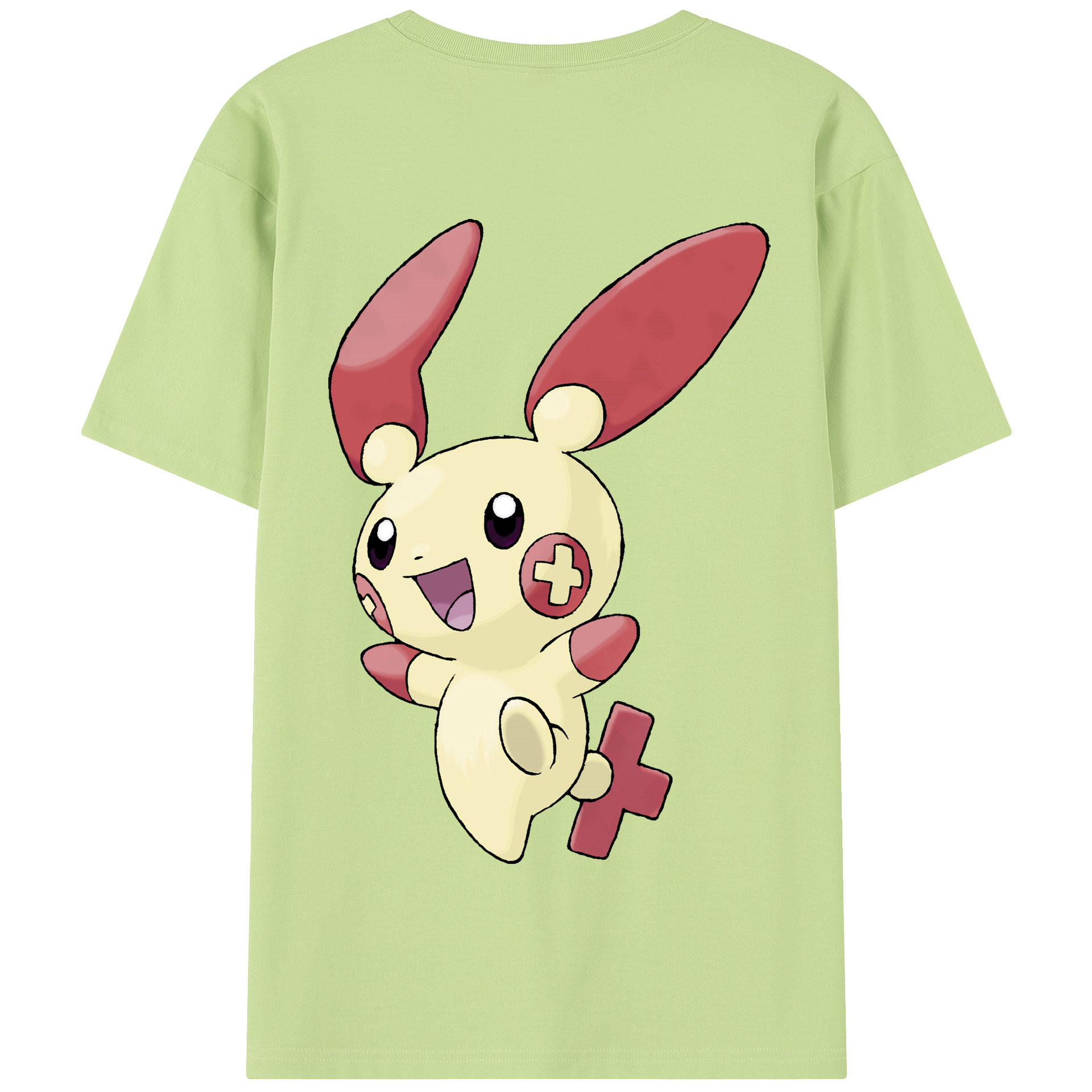 （画像用） ポケットモンスター Pokémon 綿100％半袖Tシャツ（背面プリント）